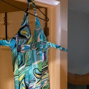 S full length formal dress, new with tags